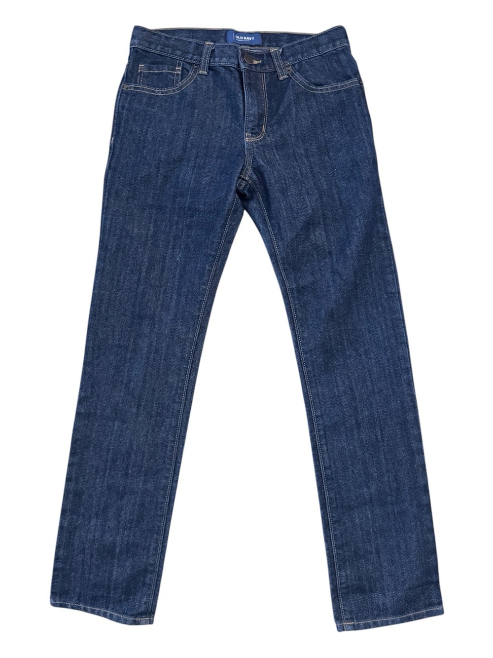 Old Navy Kids Dark Blue Straight-Leg Jeans